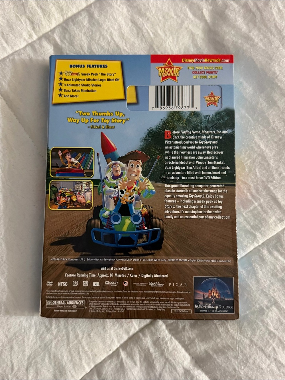 Toy Story DVD - Picture 2 of 4